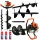 John Gardener Świder spalinowy + wiertła(10cm,20cm,30cm) + adapter 50cm (1/2) 10