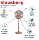 Wentylator Klausberg WENTYLATOR WIATRAK PODŁOGOWY KLAUSBERG KB-7719 16