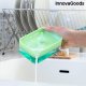 Dozownik do mydła InnovaGoods Dozownik do Płynu do naczyń do Zlewozmywaka 2 w 1 Pushoap 6