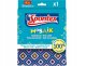 Spontex CLOTH MICROFIBER FLOOR MOSAIK 50X60CM 1