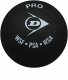 Dunlop SQUASH BALL DUNLOP PRO 2 YELLOW DOTS 2