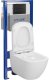 Zestaw podtynkowy Cersanit WC SET S701-772 WITH FRAM +BL MAT BUTTON 2
