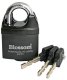 Blossom HANGING LOCK WITH PVC PROTECTION LS0560 1
