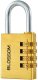 Blossom PADLOCK HANG CODE BRASS NL11 40X4(6/72) 1
