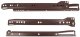 Yale RAIL DRAWER SET 450/1.0MM 4D BROWN 1