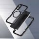 etumi Etui Wodoodporne do Apple iPhone 16 (Do MagSafe, 360, Pancerne, Czarne) 3