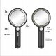 Lampka biurkowa LogiLink LogiLink LED reading magnifier, 30 LED''s, 90mm diameter 3
