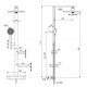 Zestaw prysznicowy Ideal Standard Alu+ system prysznicowy m/term. Ø260 mm Silver 6