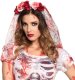 Boland Traciks Boland 72128, Fancy dress diadem, Adult, Female, Polyester, Polypropylene (PP), Red, White, 50 g 1