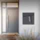 YokaHome M44B SKRZYNKA POCZTOWA NA LISTY GAZETY MODERN ANTR 5
