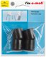 BCS TIP CHAIR LEG 3566525 D25 BLACK 4PCS 1