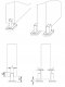 GUIDE LINE DOOR AO-075 1150 WHITE 2PCS 4