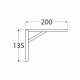 HOLDER SHELF 200X135X30 CR 5901 3