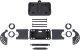 TRIXIE Universal bracket for Front Bicycle Basket, Bar mount, Black 2