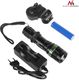Maclean Latarka rowerowa Cree 200 lumen LED Maclean Energy + ładowarka zestaw MCE175 5
