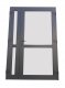 Drzwi zewn. PCV antracyt 140x210 dwuskrzydłowe 2