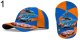 Czapka z daszkiem / dziecięca bejsbolówka Hot Wheels / rozmiar 54cm 2