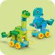 LEGO Duplo 3 w 1 Dinozaury na kółkach (10451) 5
