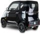Czterokołowiec lekki, skuter elektryczny zabudowany z dachem MICRO CAR BILI BIKE SIGMA 4 LIT LiFePO4 czarny ciemne wnętrze 6