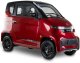 Czterokołowiec lekki, skuter elektryczny zabudowany z dachem MICRO CAR BILI BIKE SIGMA 4 LIT LiFePO4 czerwony jasne wnętrze 2