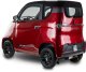 Czterokołowiec lekki, skuter elektryczny zabudowany z dachem MICRO CAR BILI BIKE SIGMA 4 LIT LiFePO4 czerwony jasne wnętrze 6