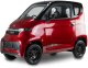 Czterokołowiec lekki, skuter elektryczny zabudowany z dachem MICRO CAR BILI BIKE SIGMA 4 LIT LiFePO4 czerwony ciemne wnętrze 1
