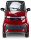 Czterokołowiec lekki, skuter elektryczny zabudowany z dachem MICRO CAR BILI BIKE SIGMA 4 LIT LiFePO4 czerwony ciemne wnętrze 3
