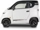 Czterokołowiec lekki, skuter elektryczny zabudowany z dachem MICRO CAR BILI BIKE SIGMA 4 LIT LiFePO4 biały ciemne wnętrze 5