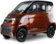 Czterokołowiec lekki, skuter elektryczny zabudowany z dachem MICRO CAR BILI BIKE SIGMA 4 LIT LiFePO4 brązowy ciemne wnętrze 1