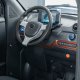 Czterokołowiec lekki, skuter elektryczny zabudowany z dachem MICRO CAR BILI BIKE SIGMA 4 LIT LiFePO4 brązowy ciemne wnętrze 11