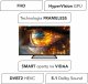 TELEWIZOR 40 cali SMART VIDAA TV LED FHD dekoder S2 DVBT2 H.265/HEVC WIFI USB MANTA 40LFV125E 2