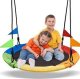 Huśtawka ogrodowa Bocianie Gniazdo XL, 100 cm, 150 kg, multikolor, kolorowe chorągiewki 3