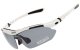 RockBros Okulary rowerowe polaryzujące 10002 Zestaw białe 3