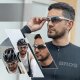RockBros Okulary rowerowe polaryzujące 10002 Zestaw białe 4