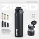 Zipro ZIPRO Butelka termiczna 1000 ml Stainless Steel Czarna 2
