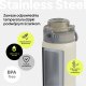 Zipro Butelka termiczna 1000 ml Stainless Steel Beżowa 3