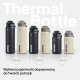 Zipro Butelka termiczna 1000 ml Stainless Steel Beżowa 8