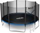 NeoSport Trampolina ogrodowa 15ft/465cm z siatką zewnętrzną i drabinką 7
