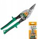 nożyce do blachy soft grip, 240 mm, crmo, prawe 5