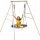 Halo-Fit Huśtawka Bocianie Gniazdo Ogrodowa Ze Stelażem Halo-Fit Fly 12