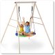 Halo-Fit Huśtawka Bocianie Gniazdo Ogrodowa Ze Stelażem Halo-Fit Fly 6