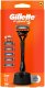 Gillette Maszynka do golenia Fusion5 + 5 ostrzy + stojak 1