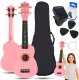 SUPRIMO UK21 SET PK ukulele sopranowe 21"" różowe 1