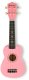 SUPRIMO UK21 SET PK ukulele sopranowe 21"" różowe 5