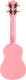 SUPRIMO UK21 SET PK ukulele sopranowe 21"" różowe 7