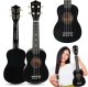 SUPRIMO UK21 BK ukulele sopranowe 21"" czarne drewn 1
