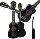 SUPRIMO UK21 BK ukulele sopranowe 21"" czarne drewn 3