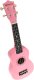 SUPRIMO UK21 PK ukulele sopranowe 21"" różowe drewn 4