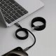 Kabel USB Momax USB-C - USB-C 2 m Beżowy (4894222074989) 4
