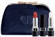 Dior Set Christian : Couture Colour, Velvet, Cream Lipstick, 720, Icone, Refillable, 3.5 ml + Couture Colour, Lip Balm, 000, Diornatural, Refill, 3.5 g + Textile Makeup Bag, Blue For Women 1